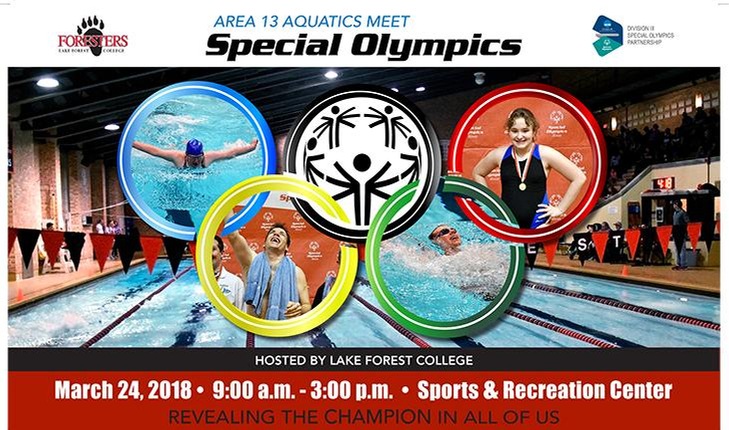 Area 13 Special Olympics Aquatics Meet To Return To Lake Forest College