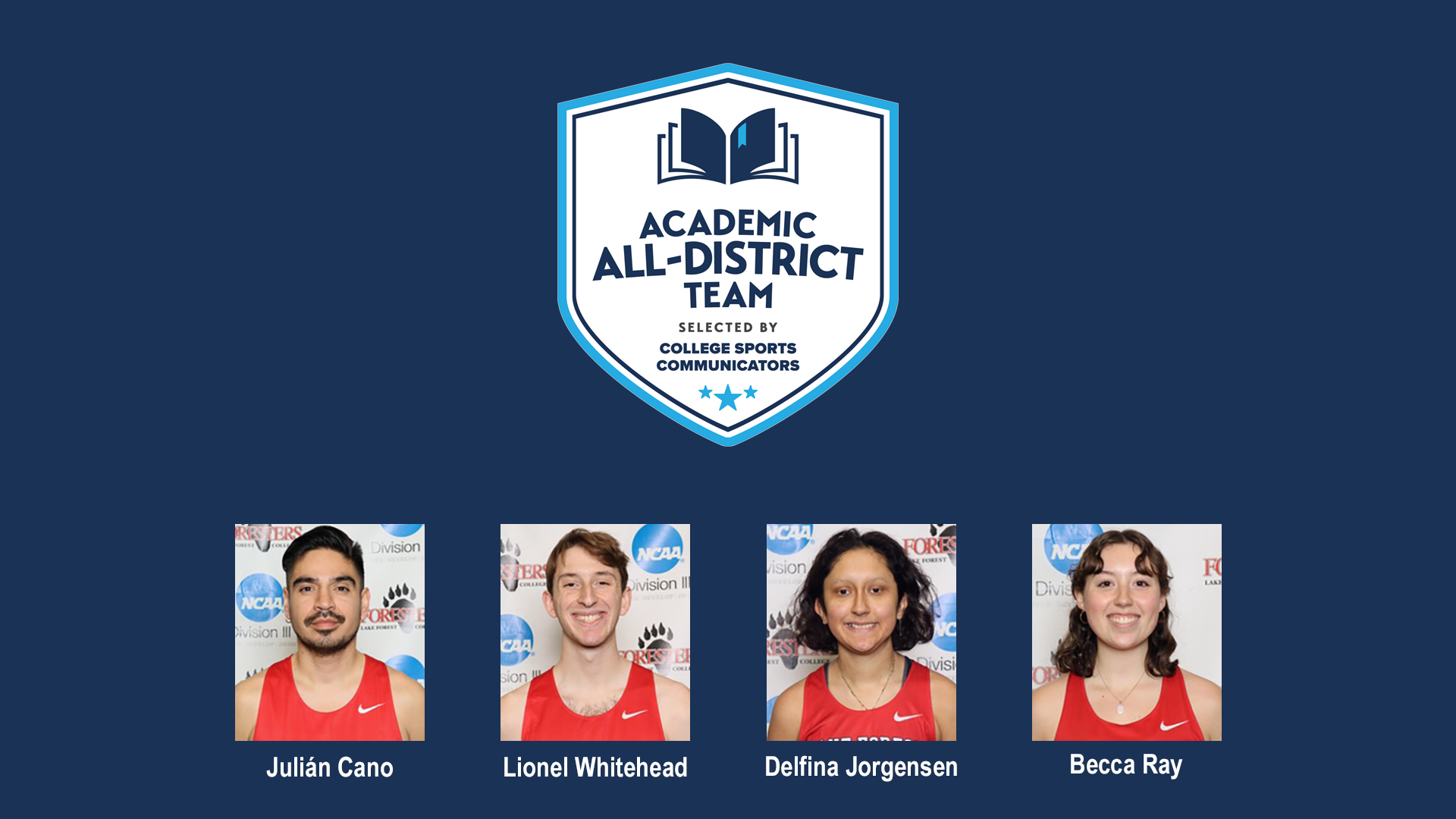 Four Runners Named Academic All-District®
