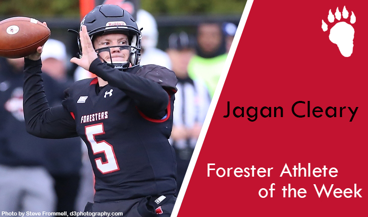 Jagan Cleary Named Forester Athlete of the Week