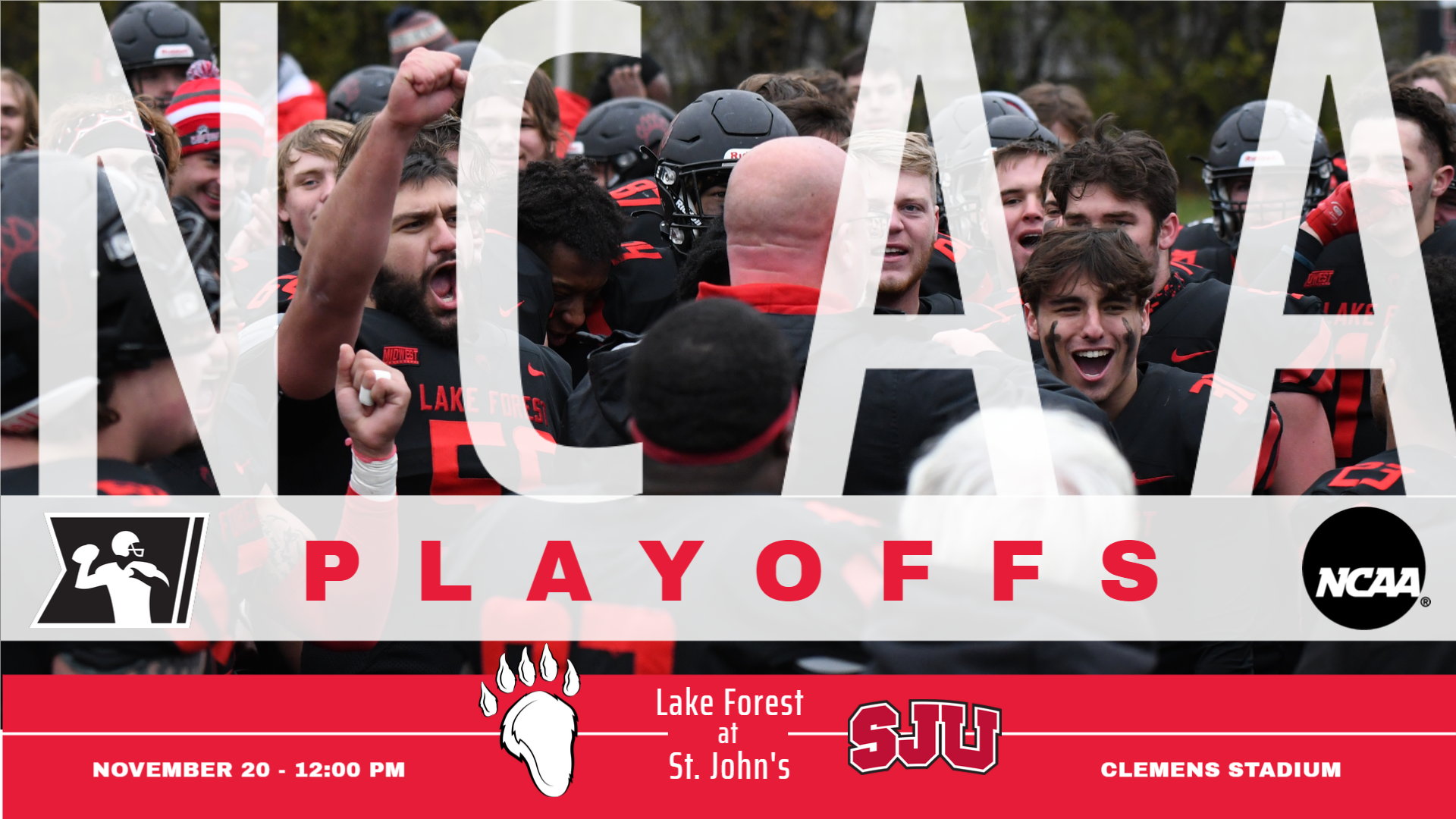 Foresters Headed to St. John's for First Round of NCAA Playoffs