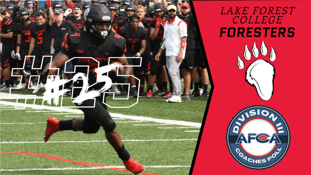Foresters Climb into Top 25 in AFCA Coaches' Poll