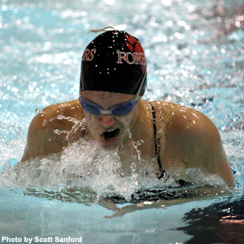 Becky Shaak Places 15th in the Nation in the 400-IM, Competes in Two Other Events