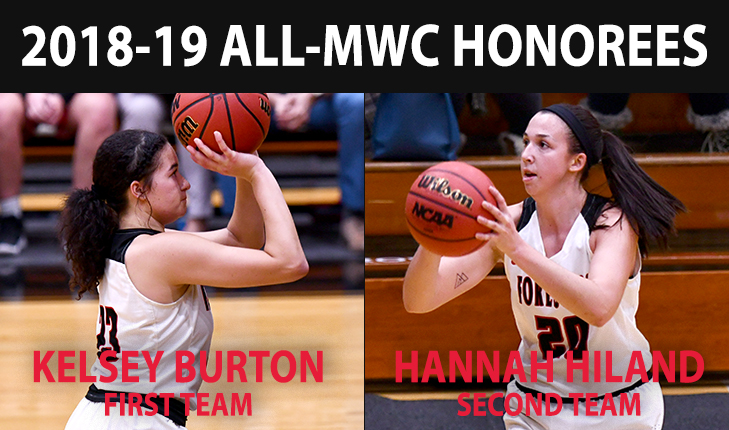 Kelsey Burton and Hannah Hiland Earn All-MWC Honors