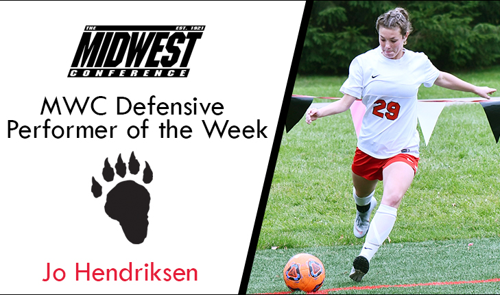 Jo Hendriksen Closes Out Career as MWC Defensive Performer of the Week