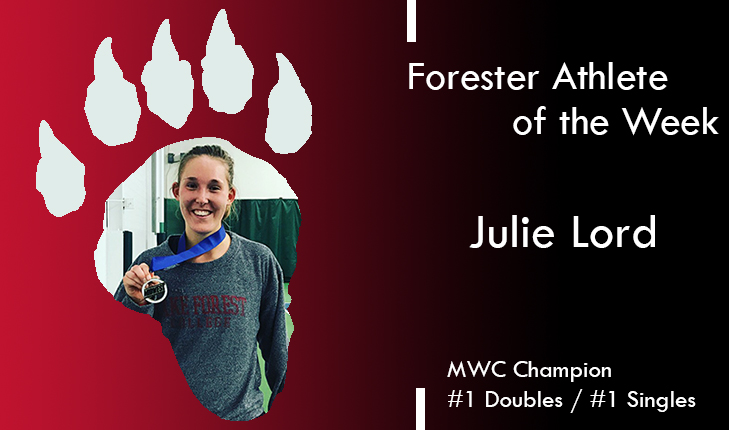 Julie Lord Named Forester Athlete of the Week
