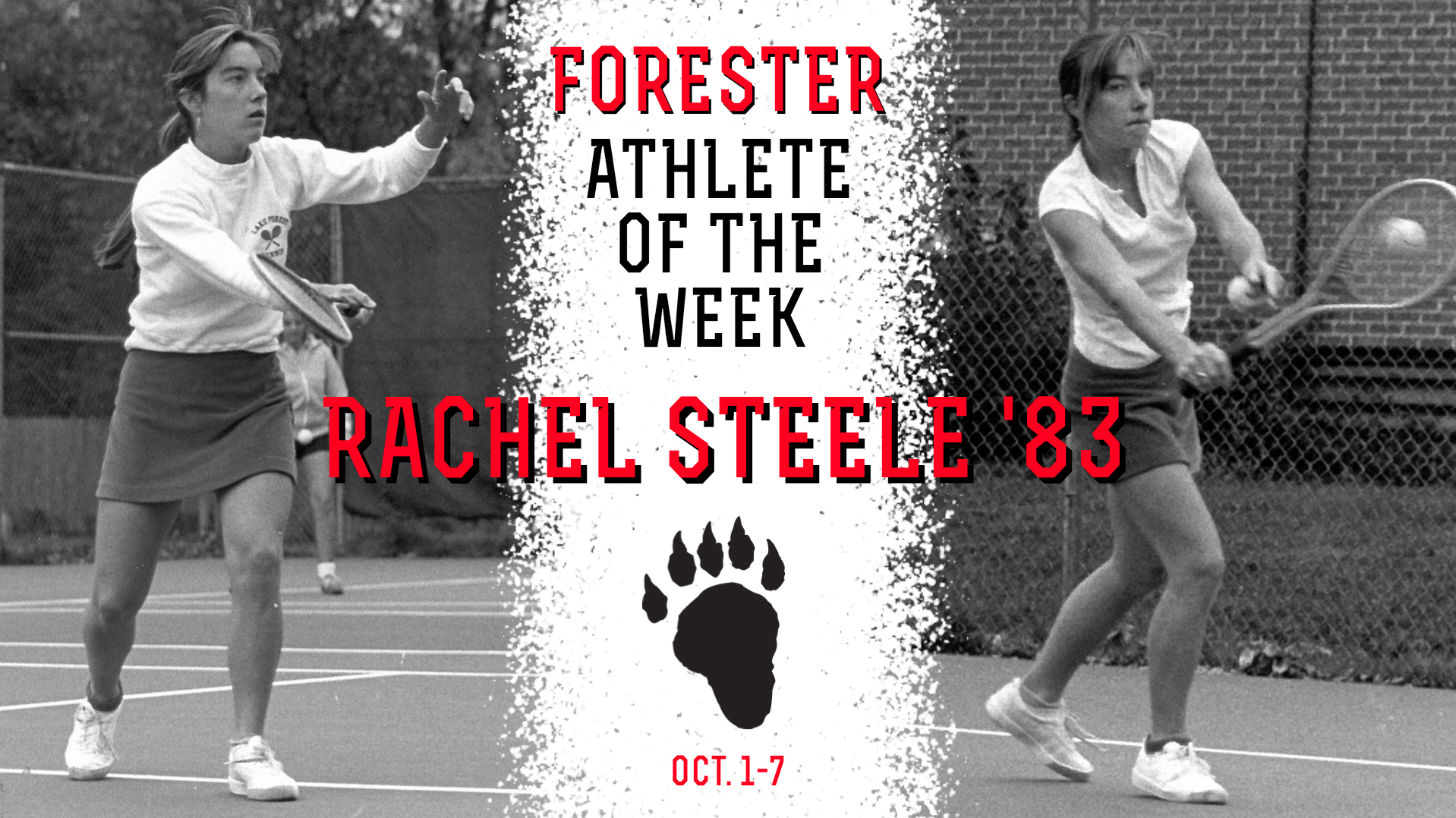 Rachel Steele '83 Named Forester Athlete of the Week