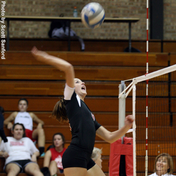 Foresters Start Conference Play with Three-Set Win at Illinois College