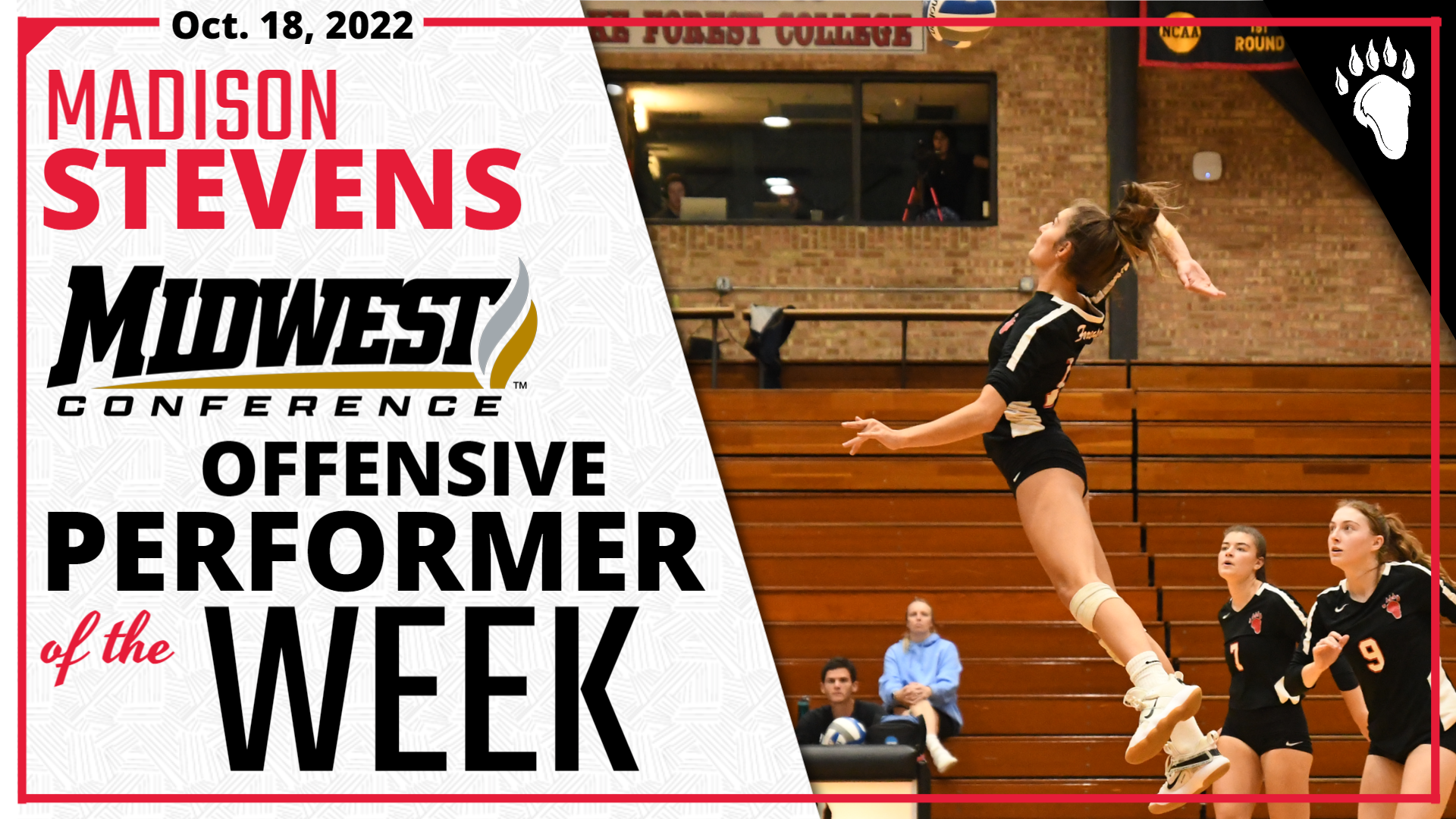 Madison Stevens Named MWC Offensive Performer of the Week