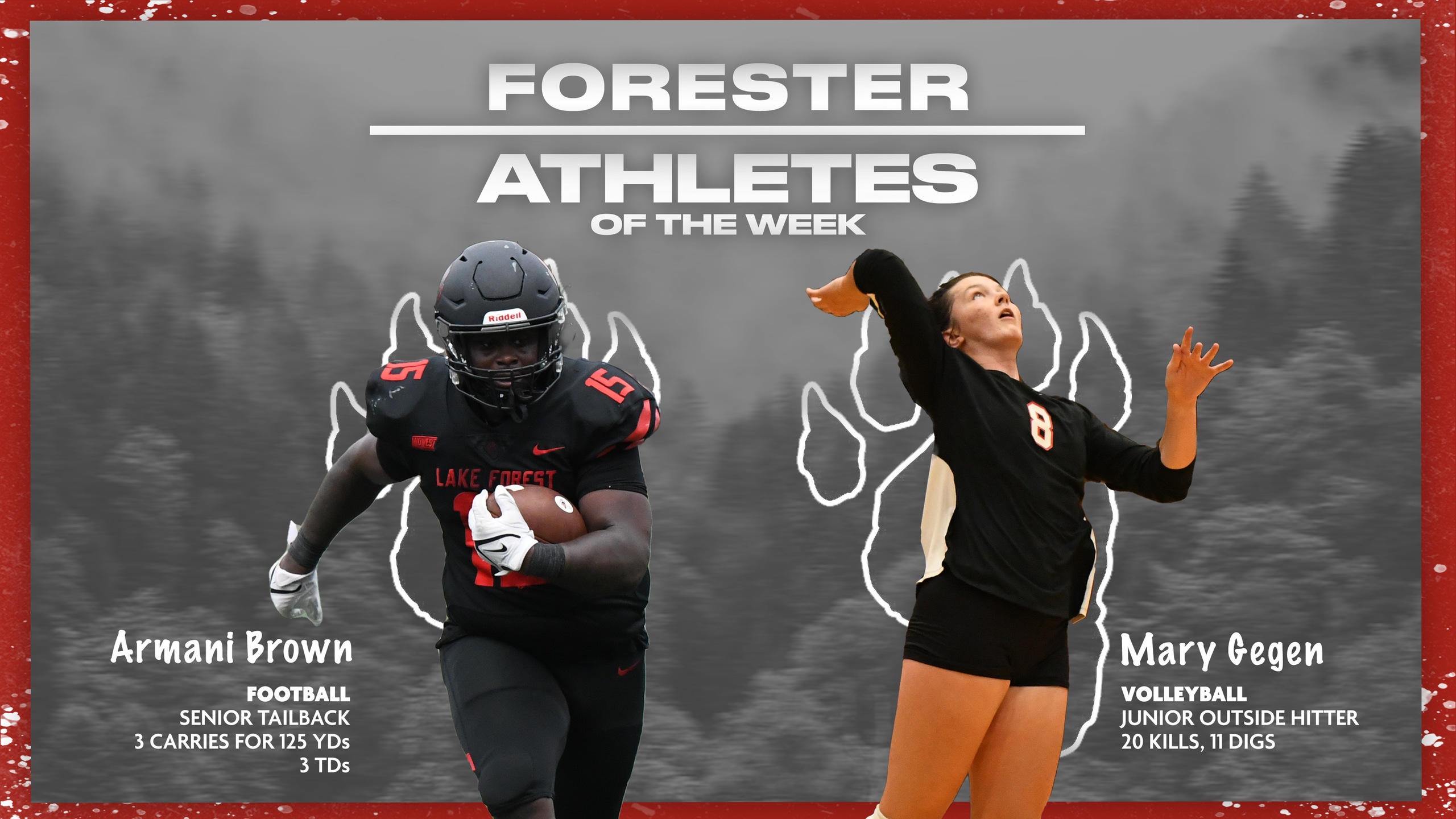 Forester Athletes of the Week: Oct. 25
