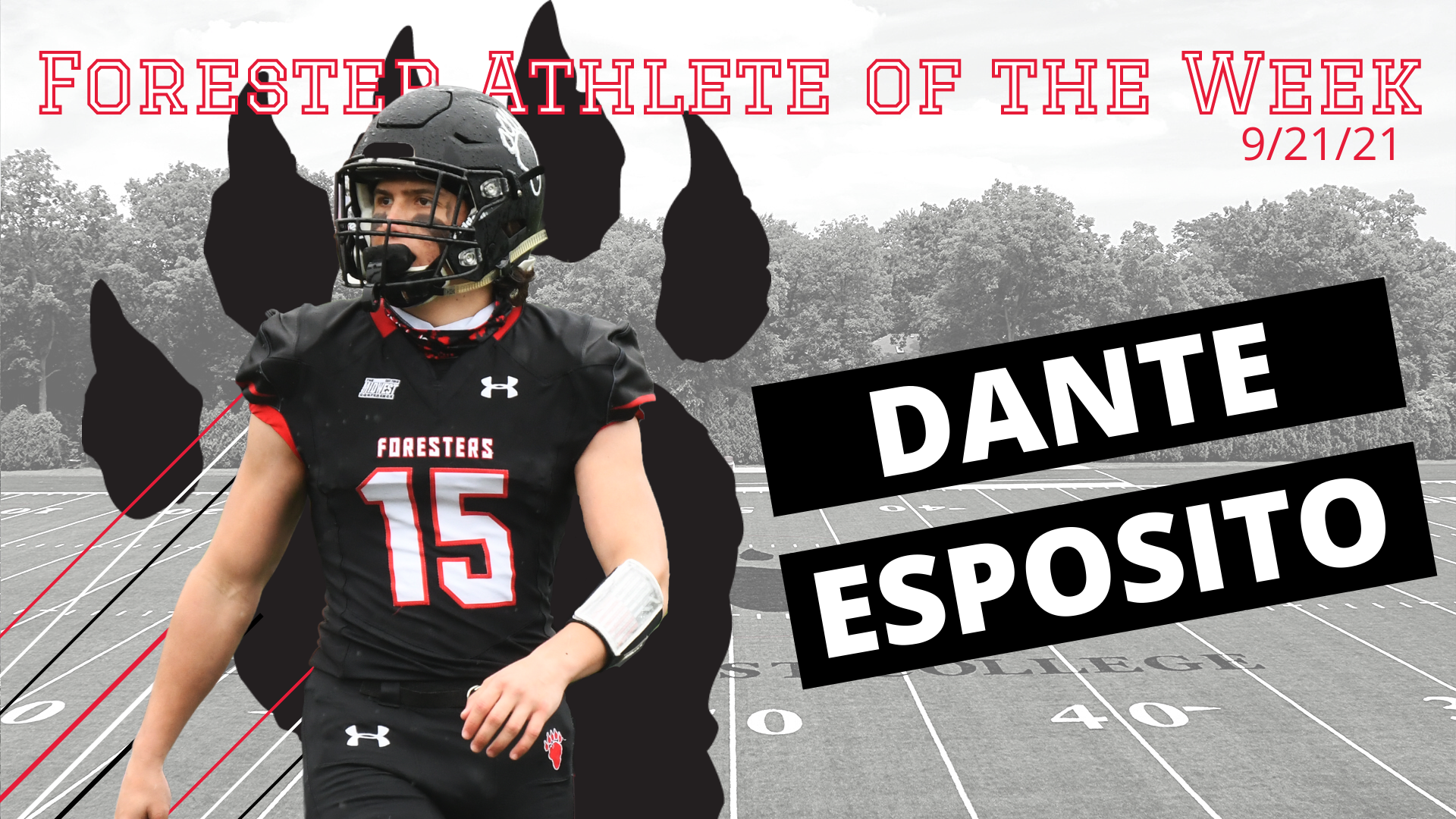 Dante Esposito Earns Men's Forester Athlete of the Week Honors