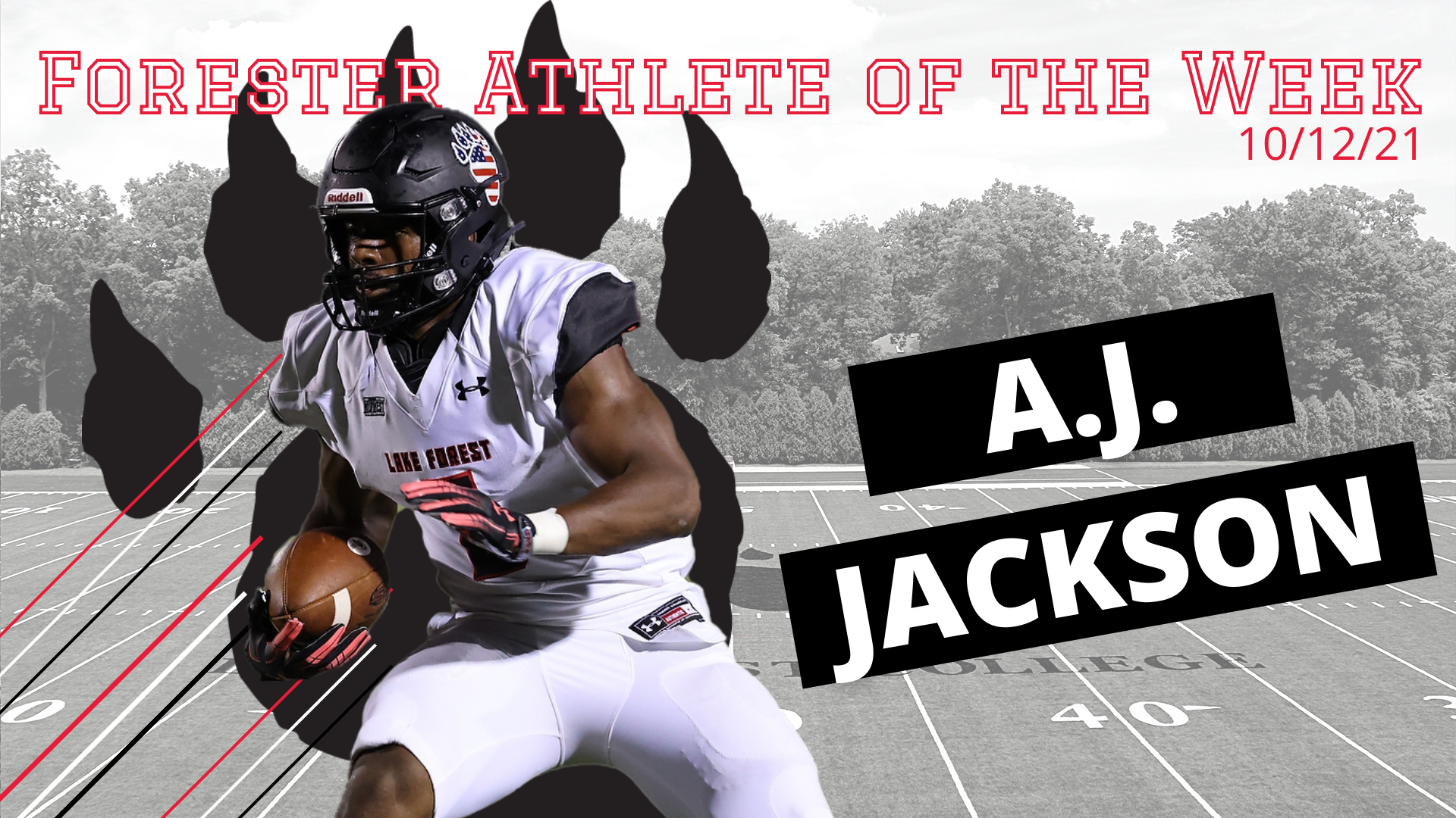 A.J. Jackson Earns Men's Forester Athlete of the Week Honors