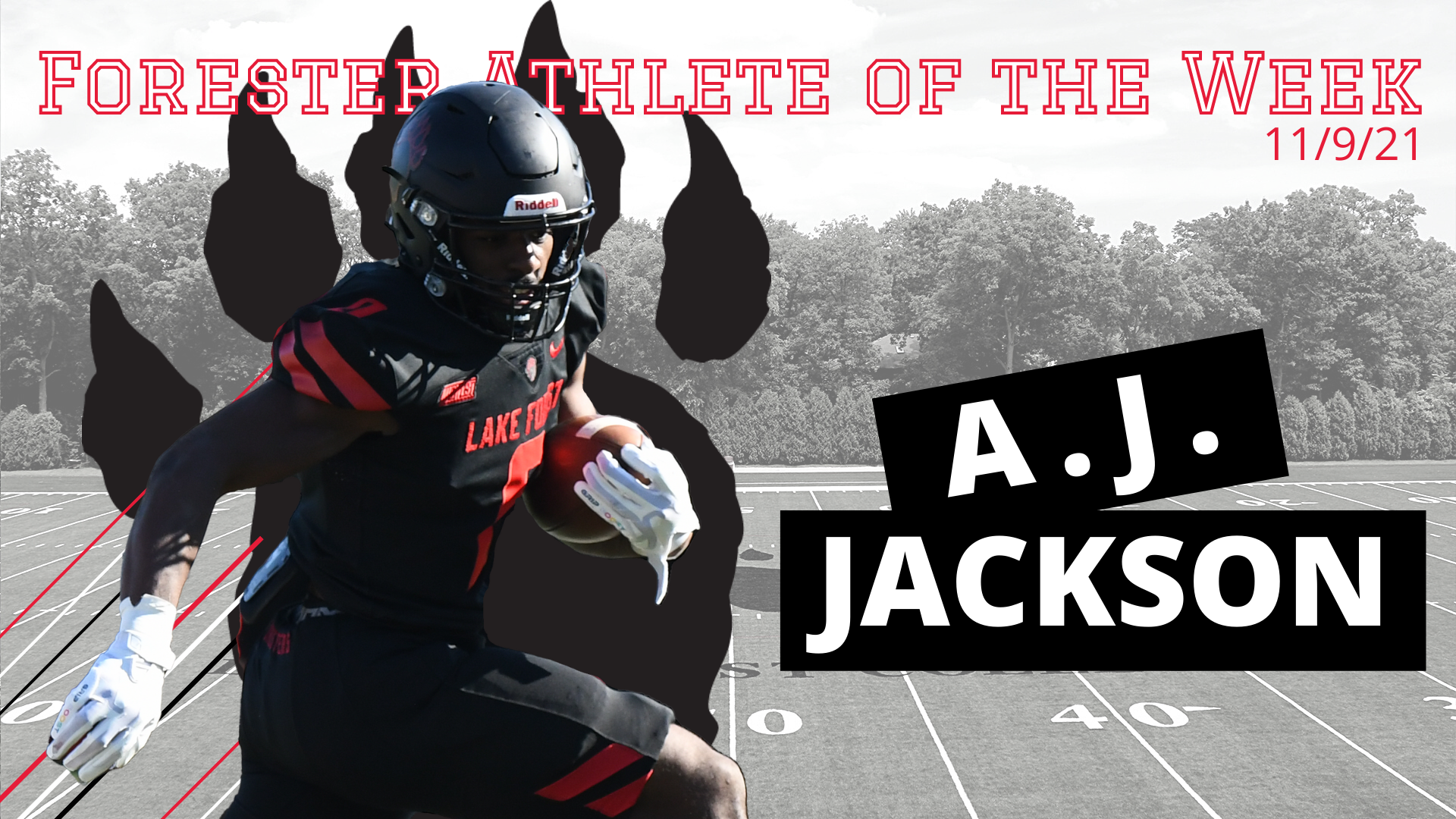 Third Time's a Charm: Jackson Named Men's Forester Athlete of the Week