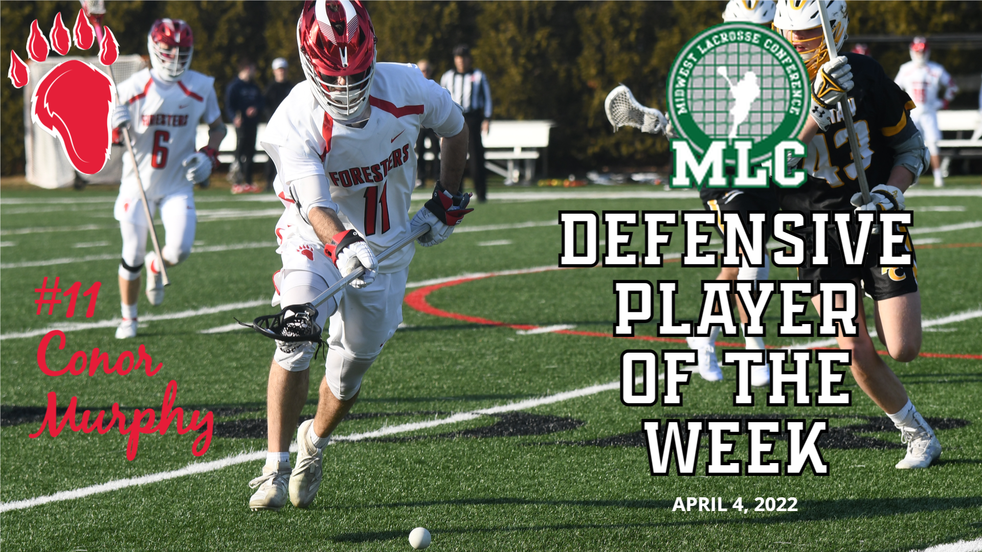 Conor Murphy Named MLC Defensive Player of the Week