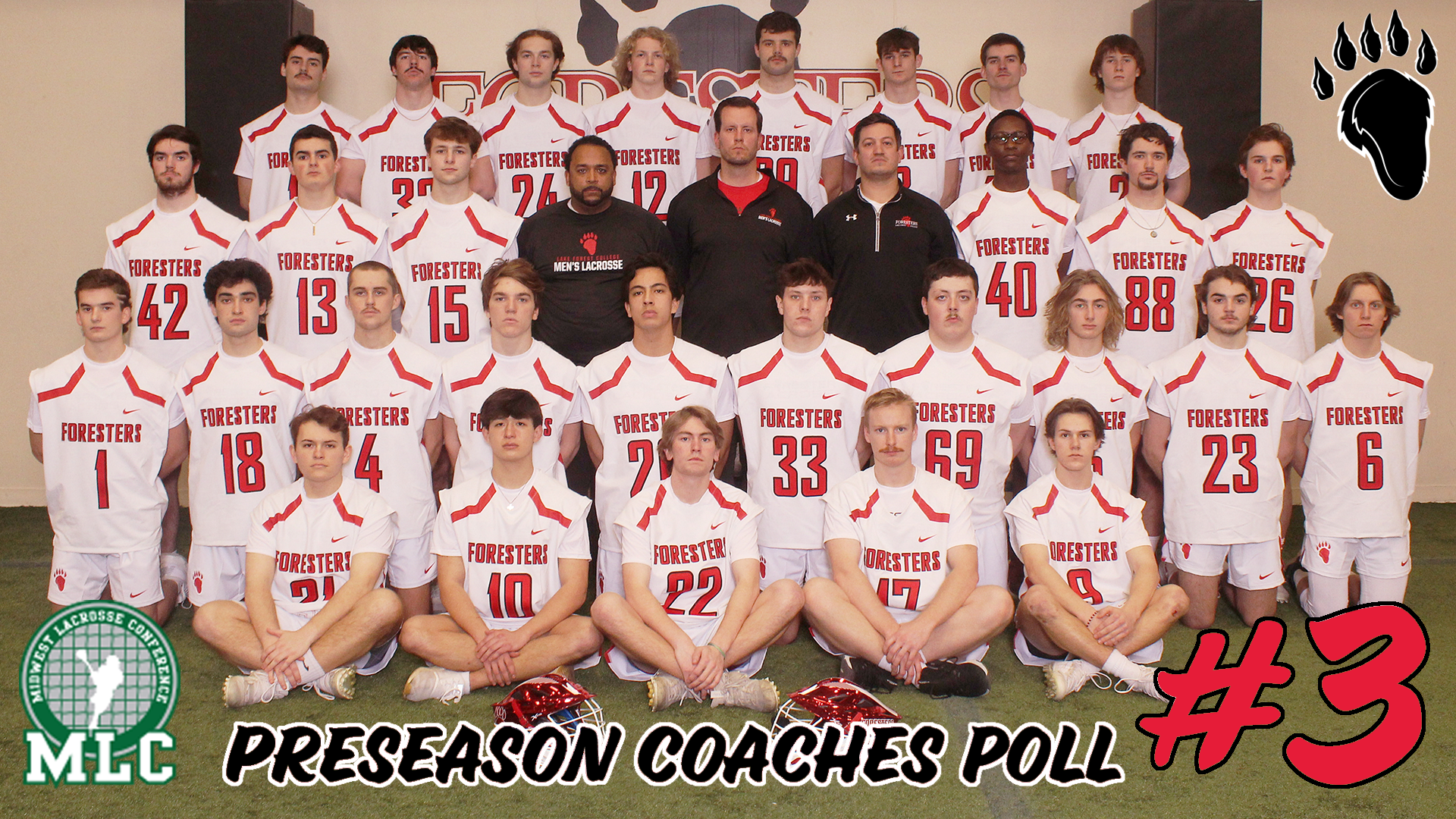 Foresters Listed Third in MLC Preseason Coaches Poll
