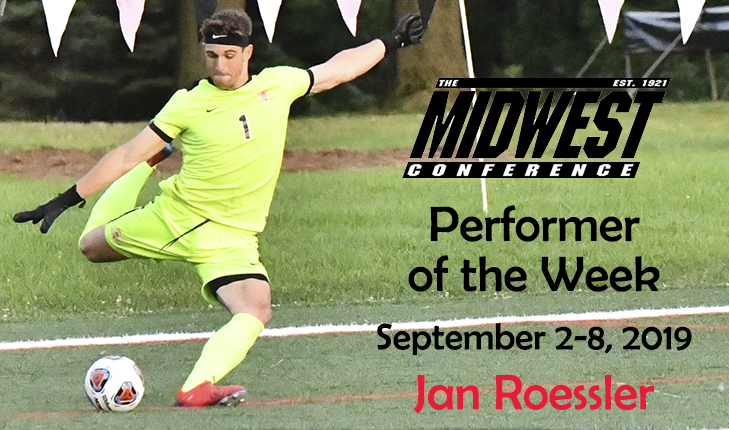 Jan Roessler Named MWC Defensive Performer of the Week