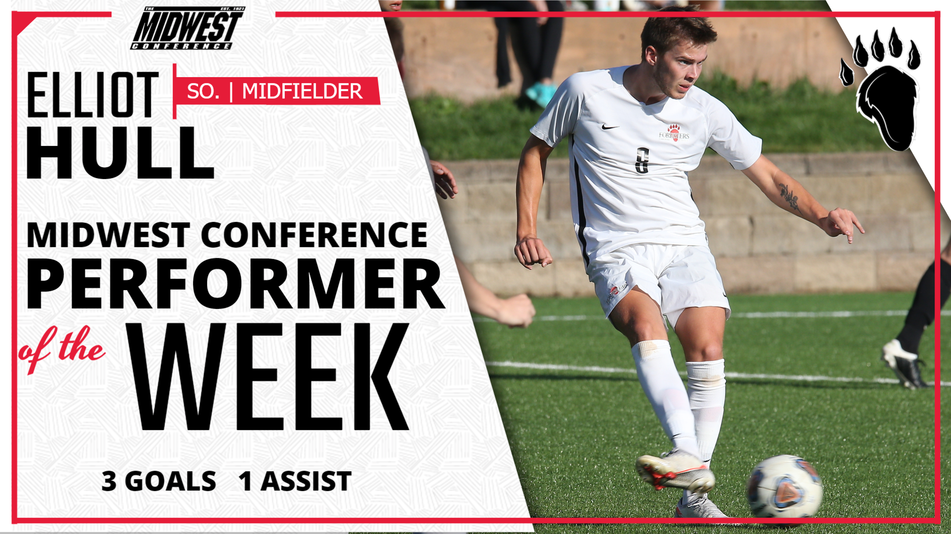 Elliot Hull Named MWC Offensive Performer of the Week