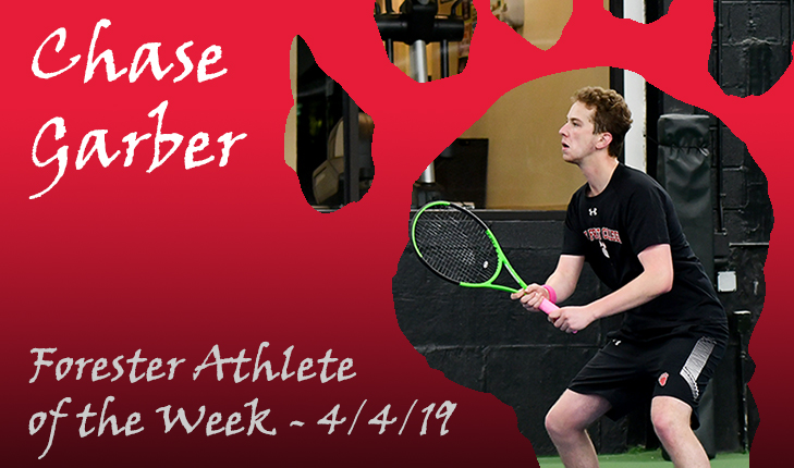Chase Garber Named Forester Athlete of the Week