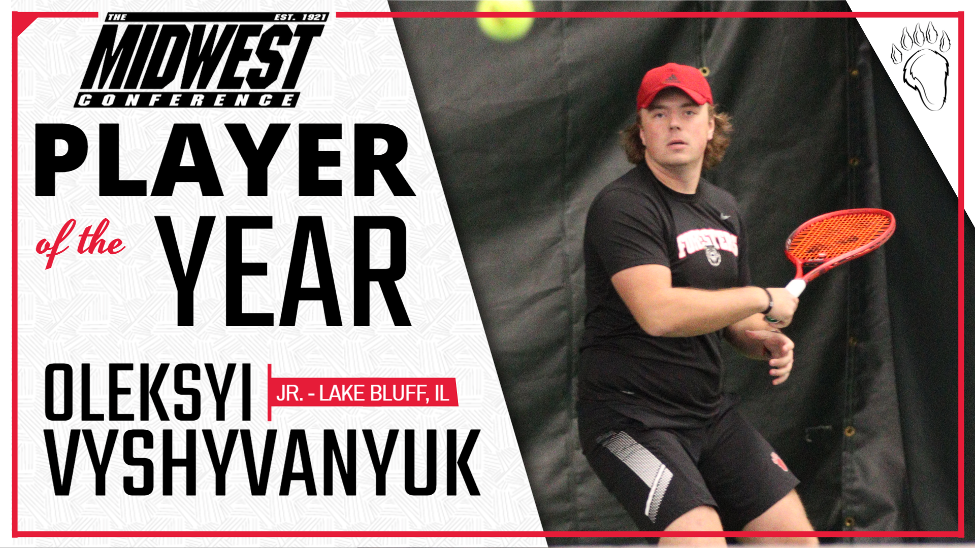 Foresters' Vyshyvanyuk Named MWC Player of the Year