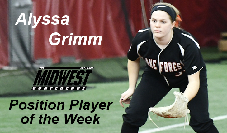Alyssa Grimm Named MWC Position Player of the Week