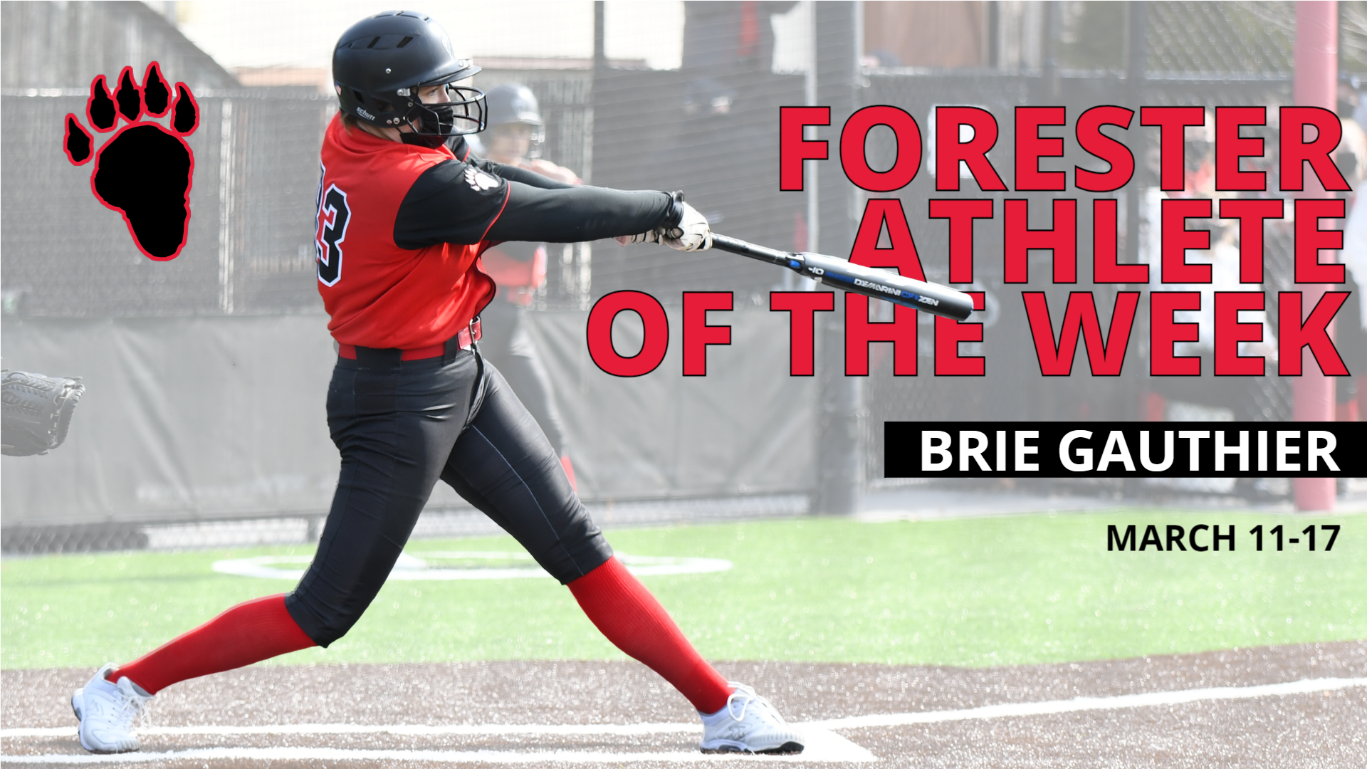 Brie Gauthier Named Forester Athlete of the Week