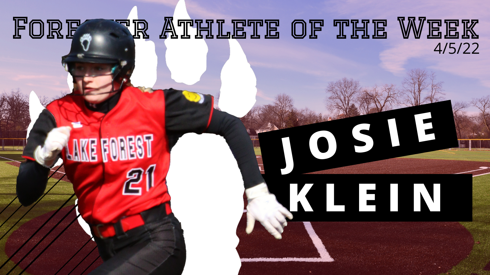 Klein Named Women's Forester Athlete of the Week Again