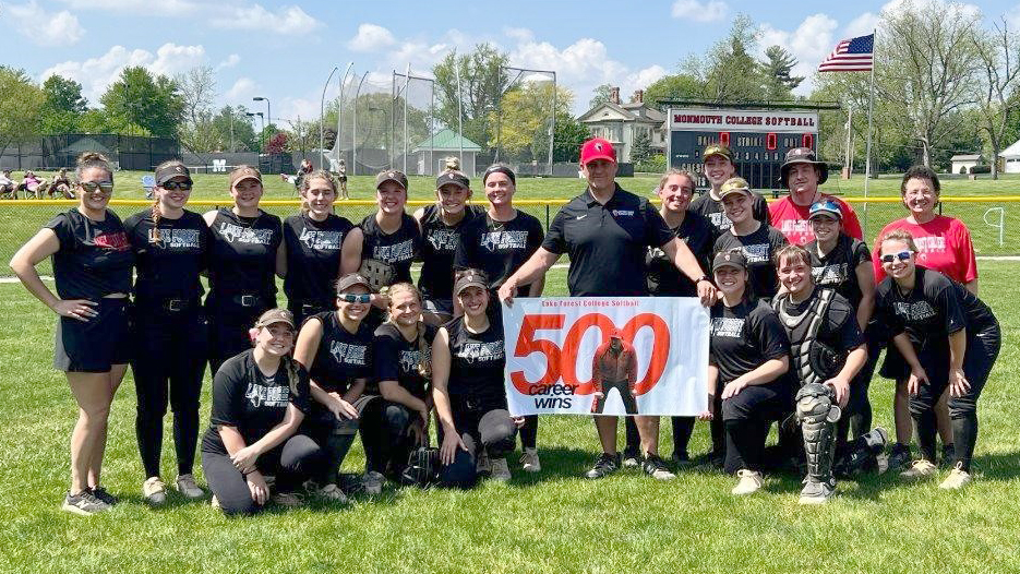Coach Kinsella Earns 500th Career Victory during Sweep at Monmouth