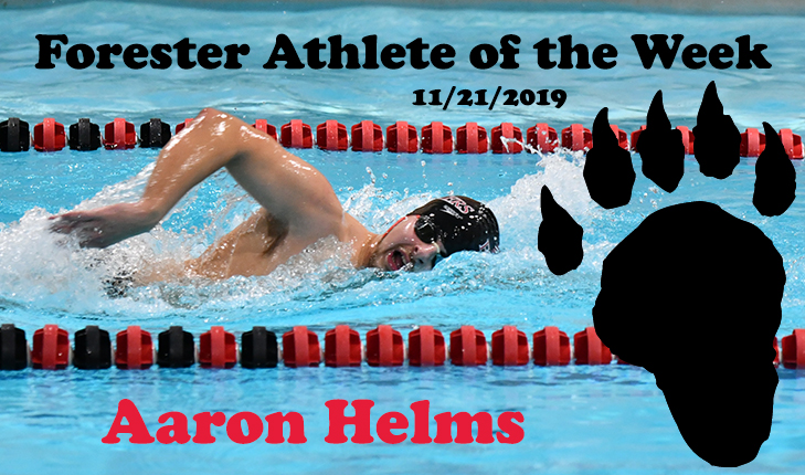 Aaron Helms Named Forester Athlete of the Week