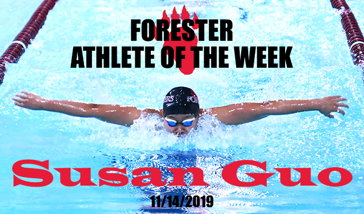 Susan Guo Named Forester Athlete of the Week