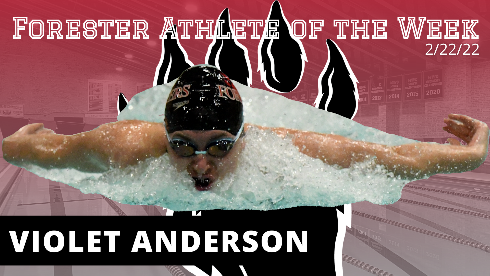 Violet Anderson Named Women's Forester Athlete of the Week