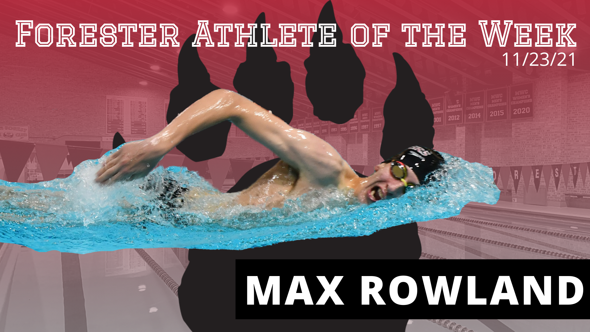 Max Rowland Named Men's Forester Athlete of the Week