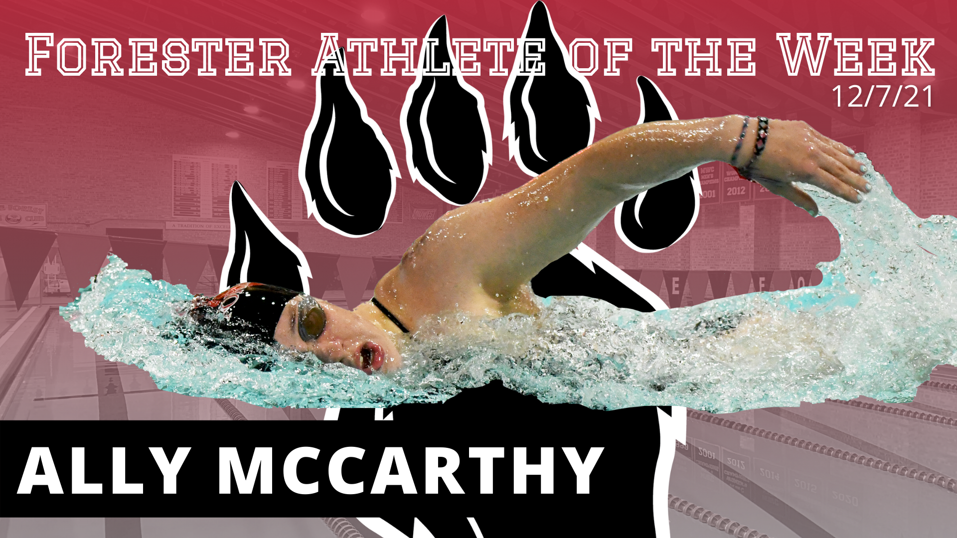 Ally McCarthy Named Women's Forester Athlete of the Week