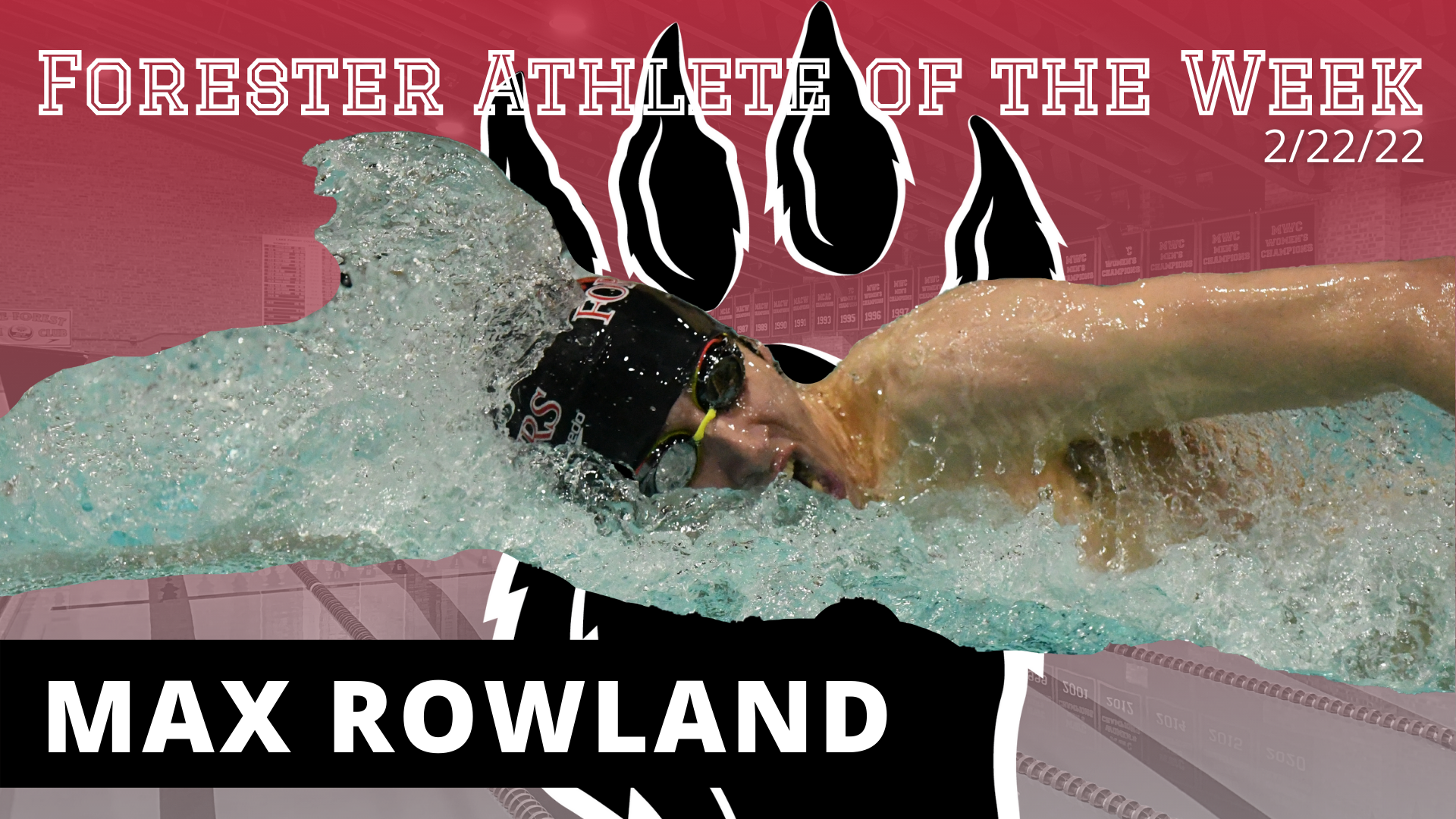 Max Rowland Earns Men's Forester Athlete of the Week Honors