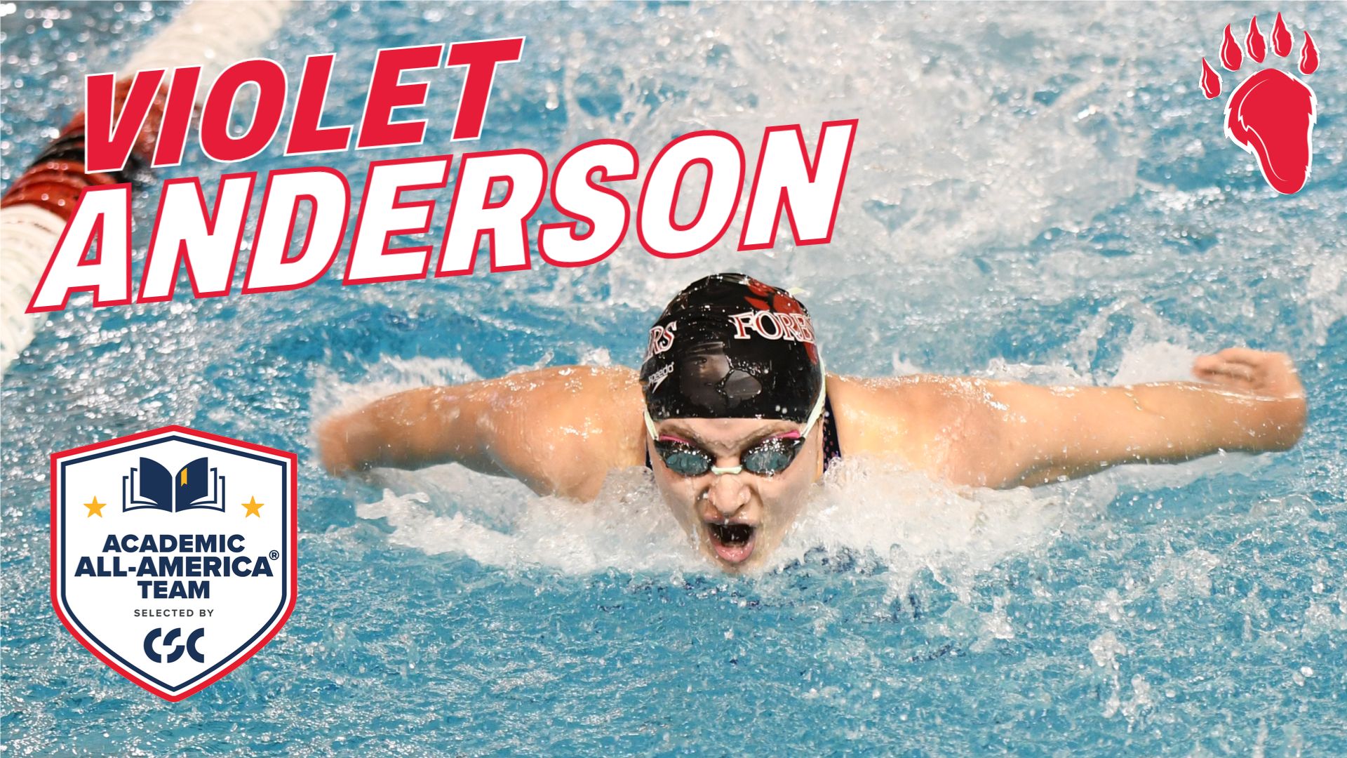 Violet Anderson Earns Academic All-America® Honors from CSC