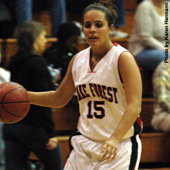 Emily Weber's 28 Points Not Enough against California Lutheran