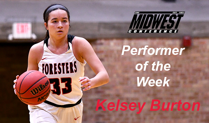 Kelsey Burton Earned MWC Performer of the Week Honors