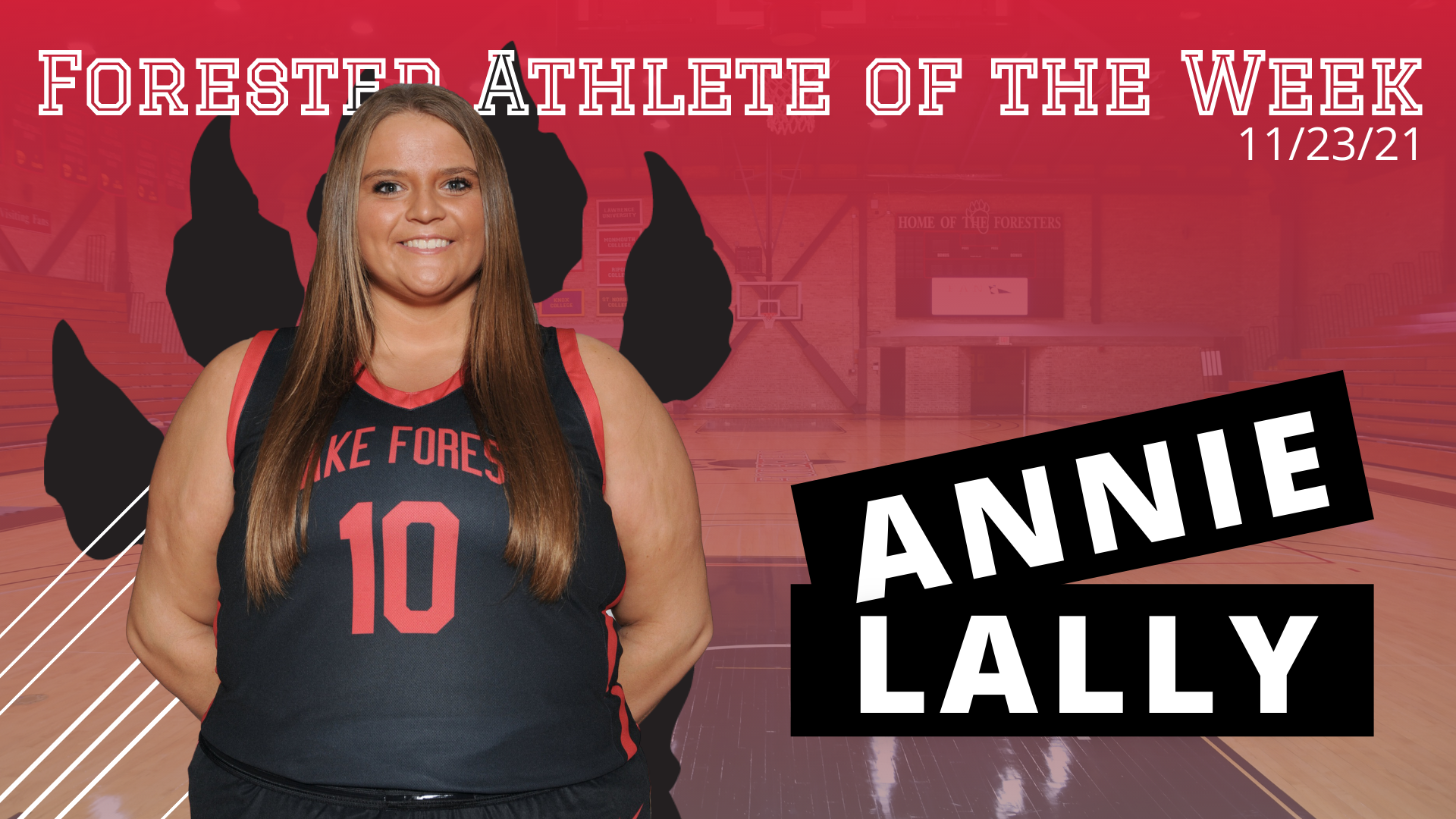 Women's Forester Athlete of the Week Awarded to Annie Lally