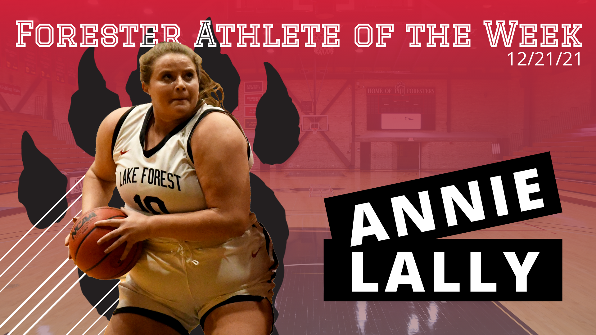 Lally Named Women's Forester Athlete of the Week Again
