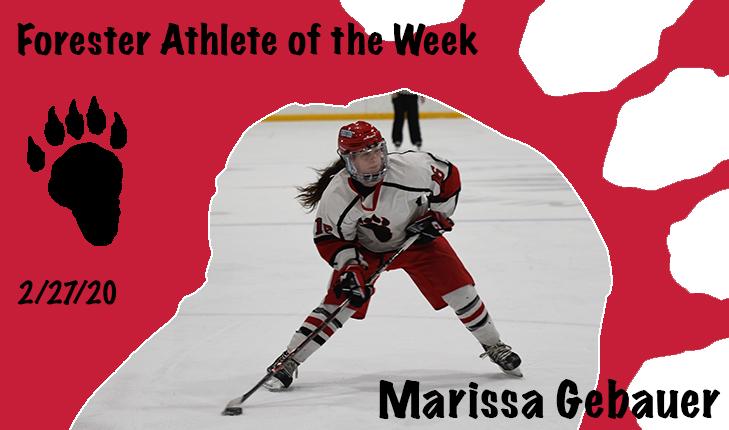 Marissa Gebauer Named Forester Athlete of the Week