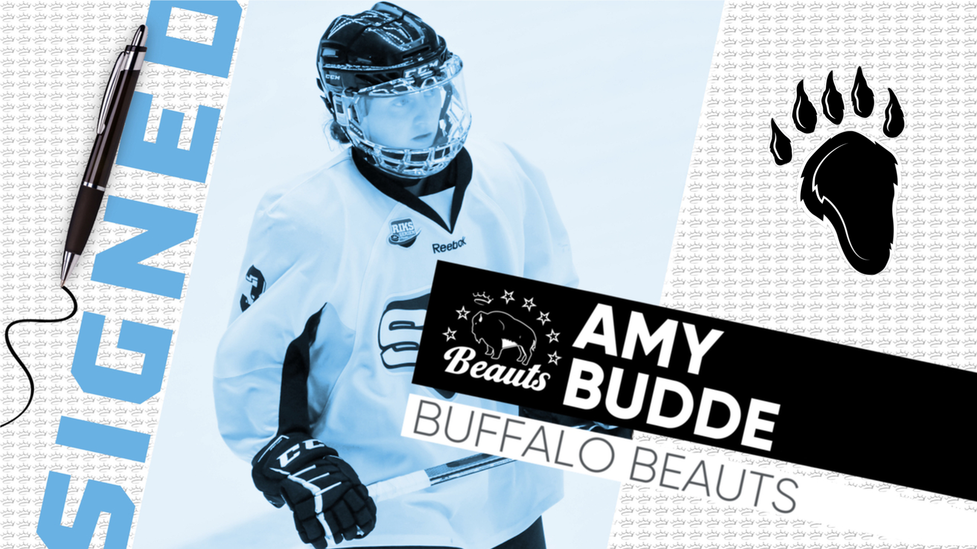 Amy Budde to Continue Professional Career with NWHL's Buffalo Beauts