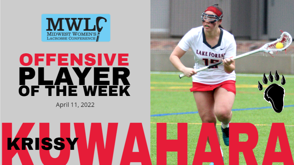 Krissy Kuwahara Named MWLC Offensive Player of the Week
