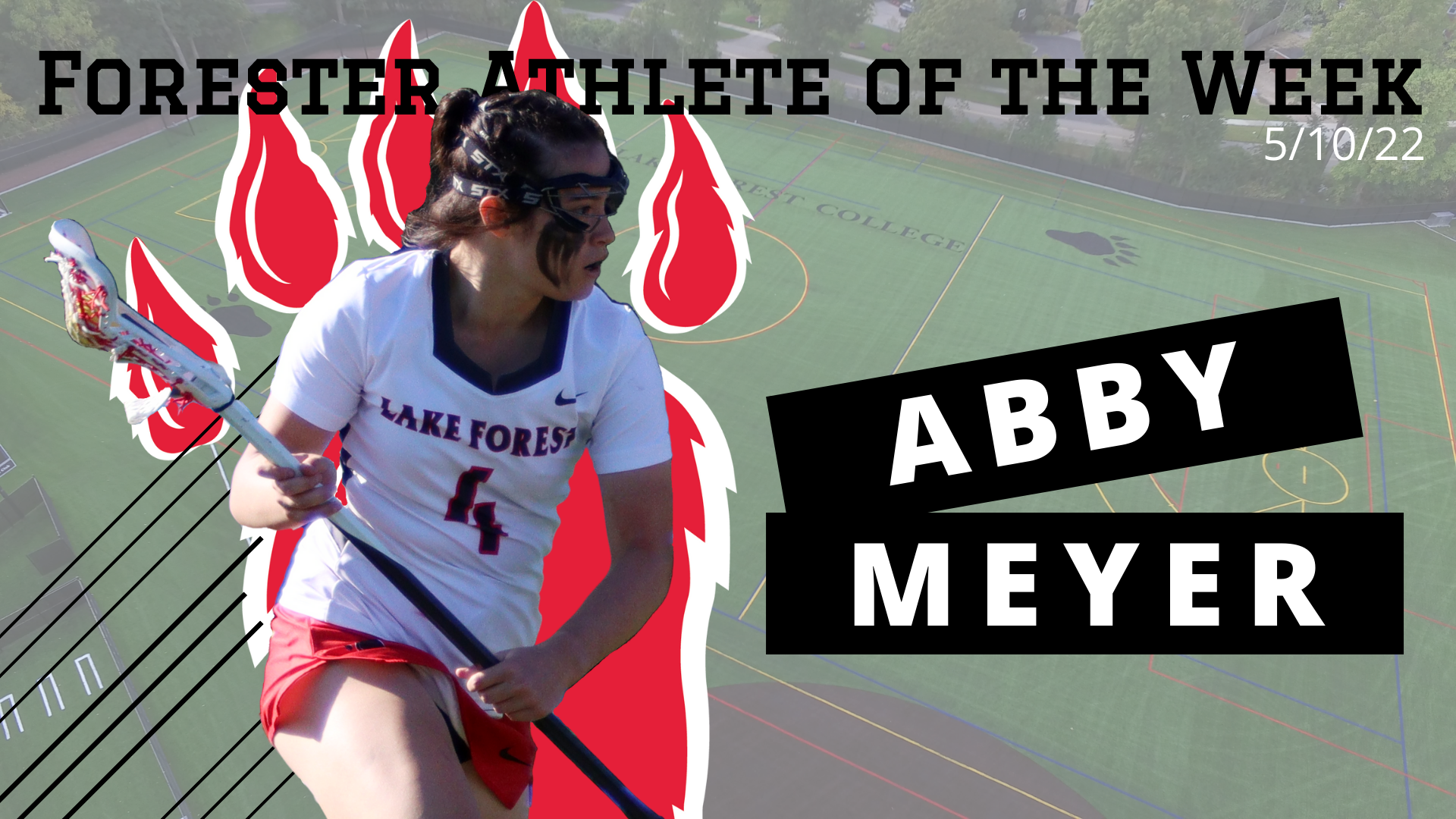 Abby Meyer Named Women's Forester Athlete of the Week