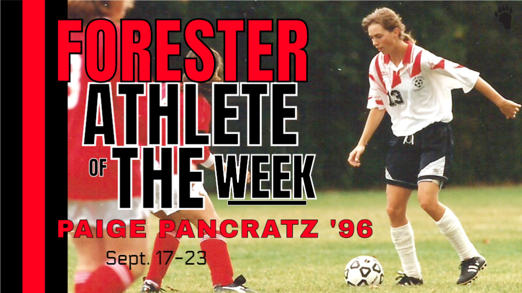 Paige Pancratz '96 Named Forester Athlete of the Week