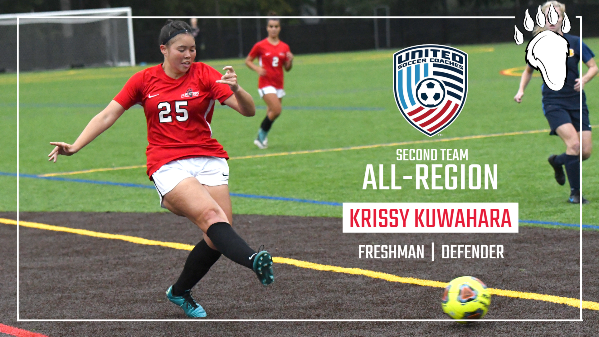 Krissy Kuwahara Named Second Team All-Region