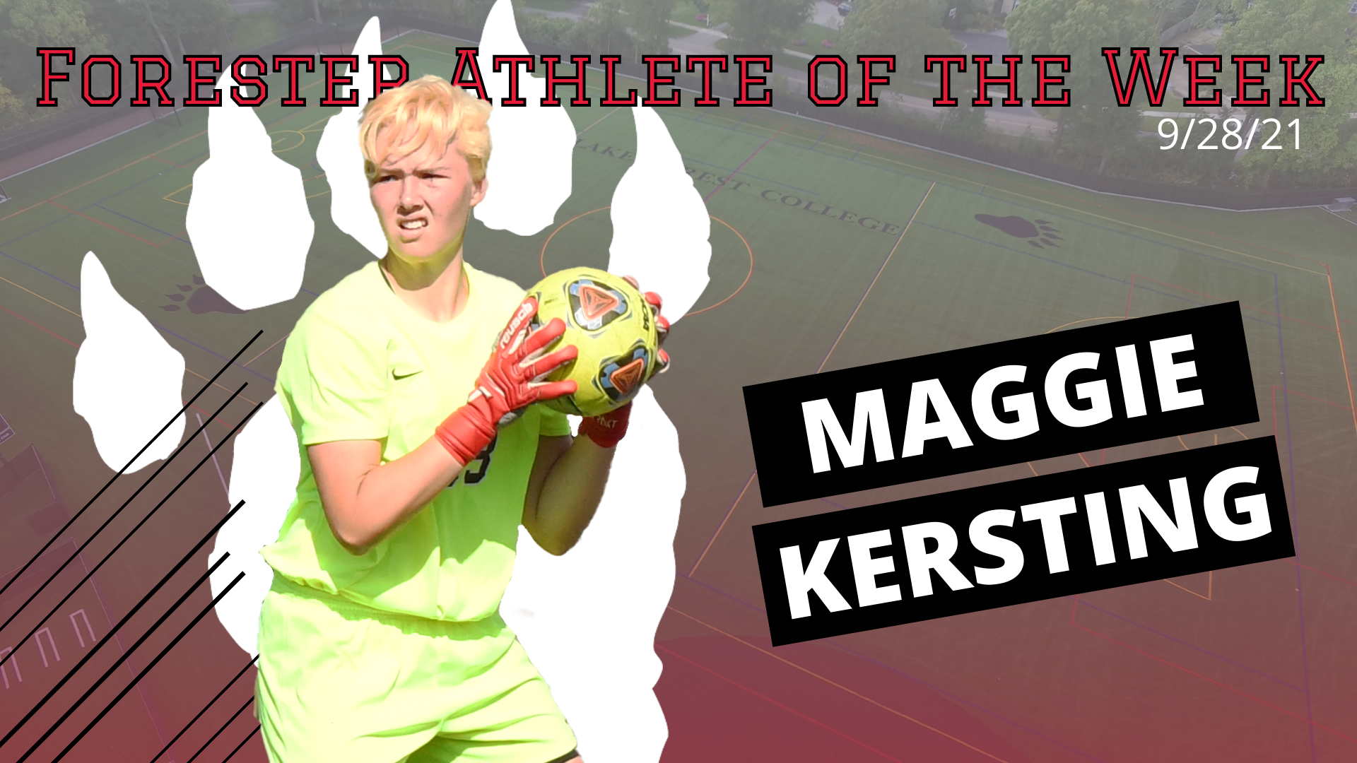 Maggie Kersting Named Women's Forester Athlete of the Week