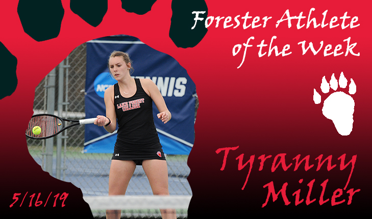 Tyranny Miller Named Forester Athlete of the Week
