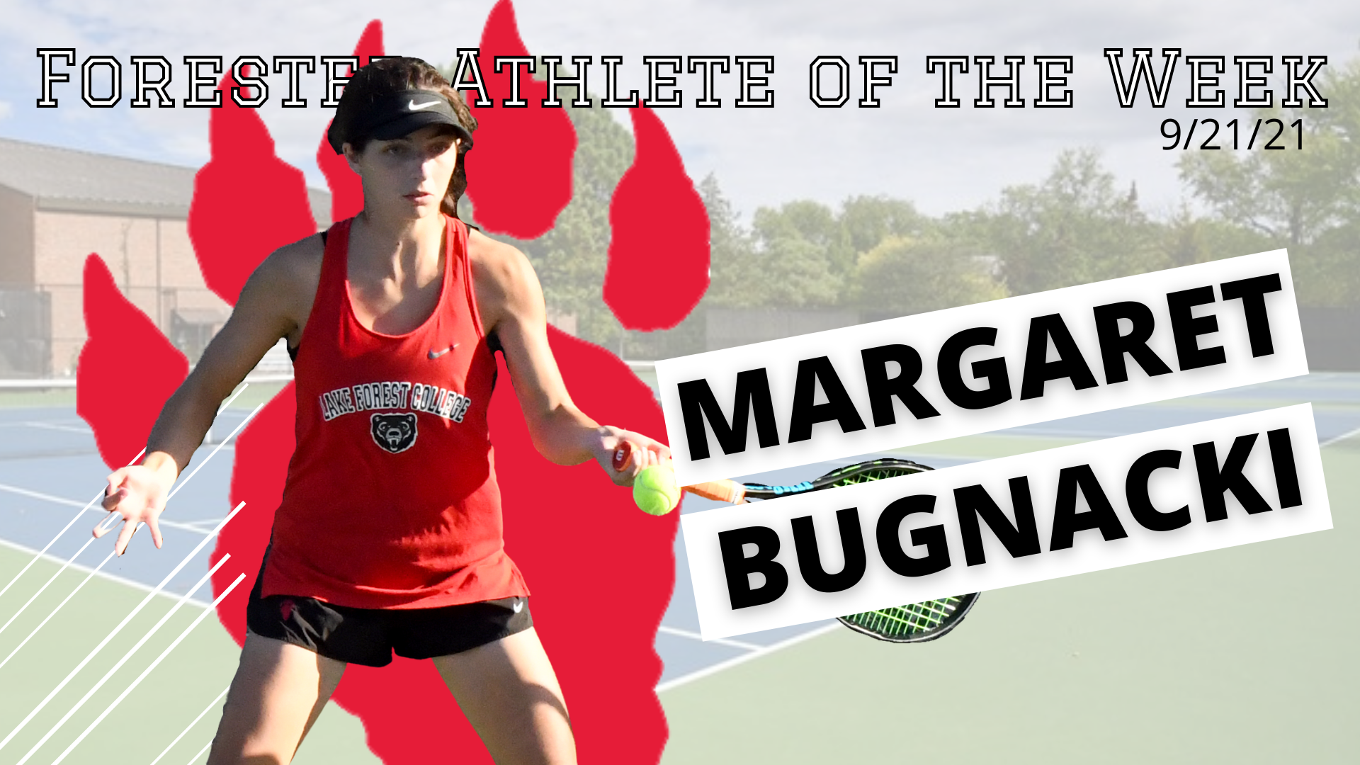 Margaret Bugnacki Named Women's Forester Athlete of the Week