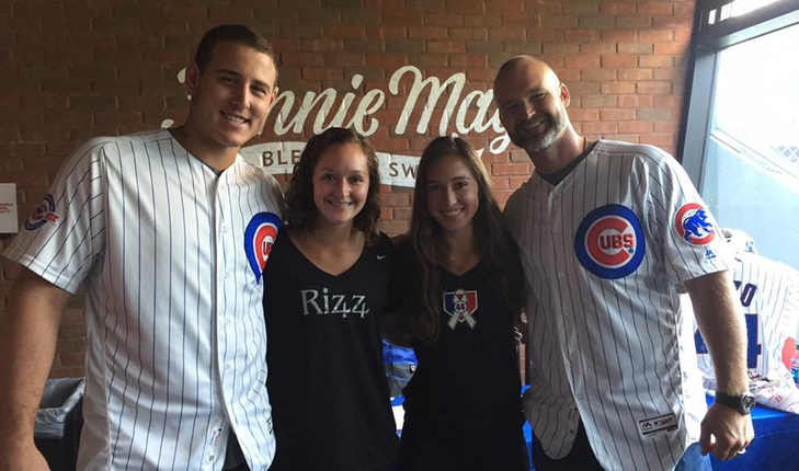Havis More Than Just a Fan of Chicago Cubs Player Anthony Rizzo