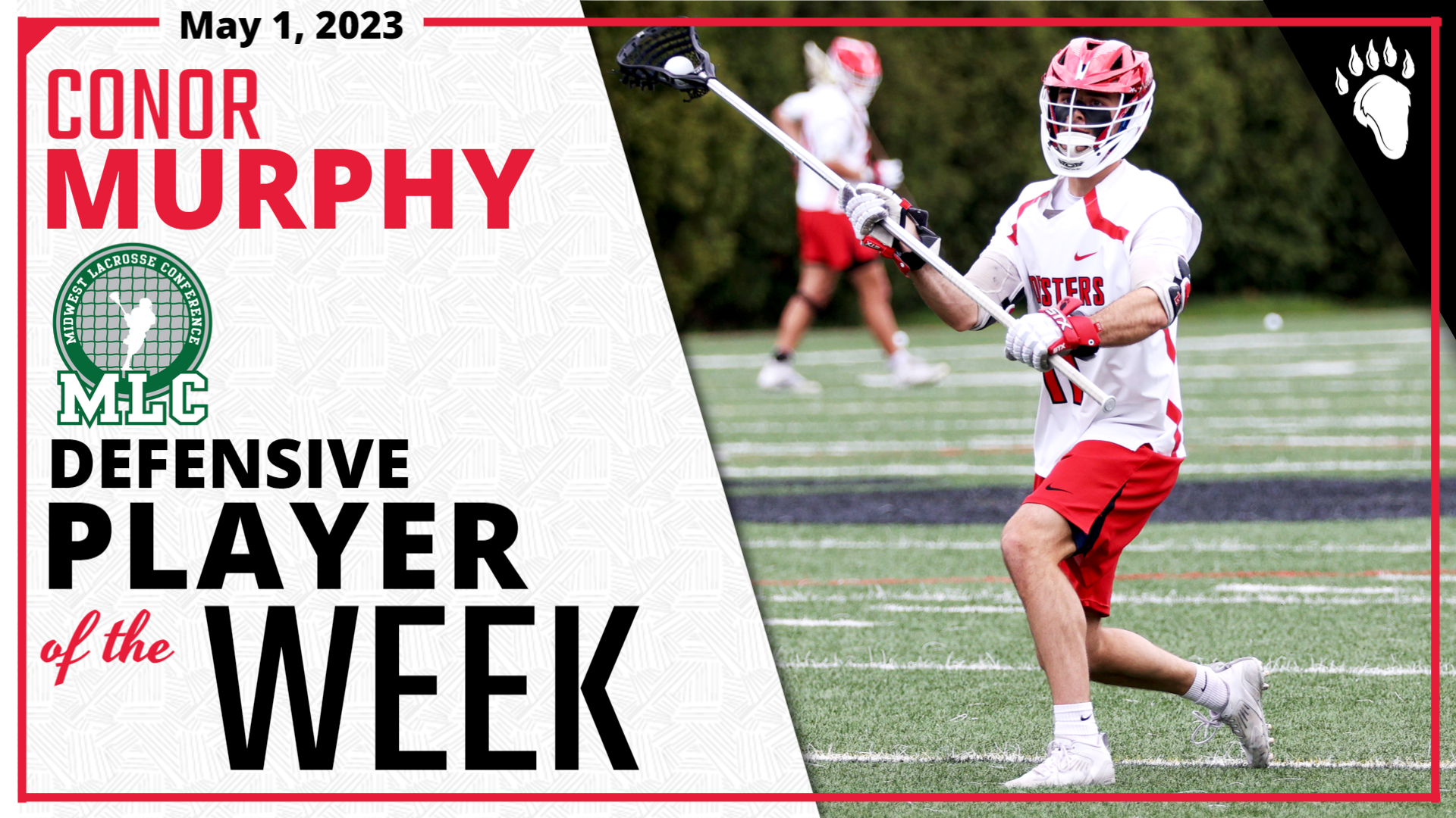 Conor Murphy Named MLC Defensive Player of the Week