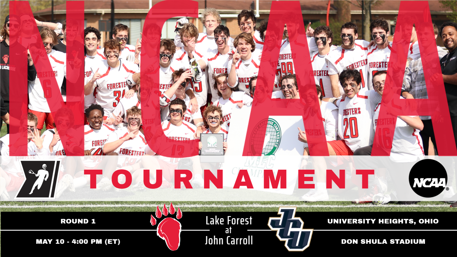 NCAA Tournament: Lake Forest at John Carroll First Round Preview