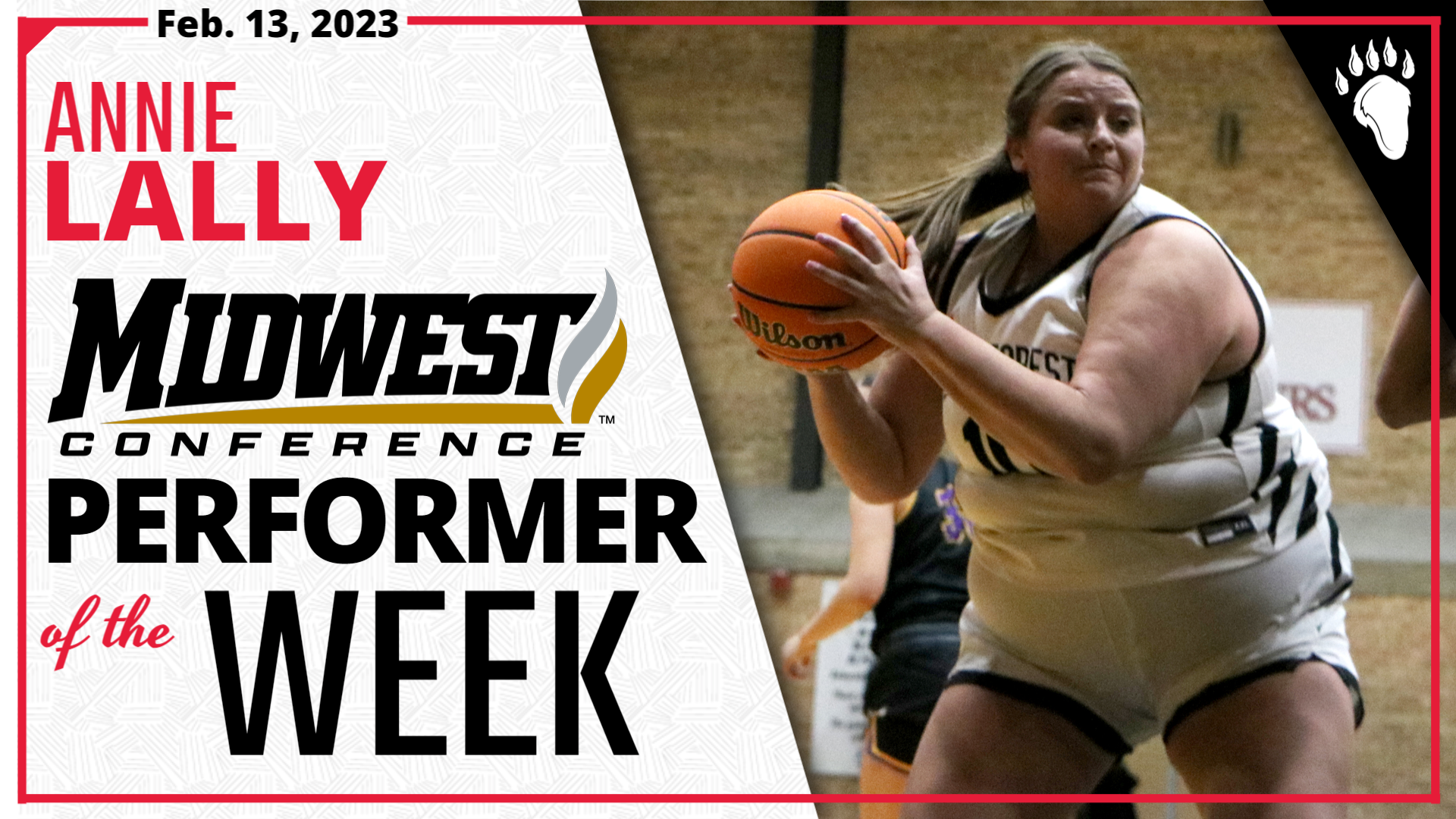 Annie Lally Named MWC Performer of the Week